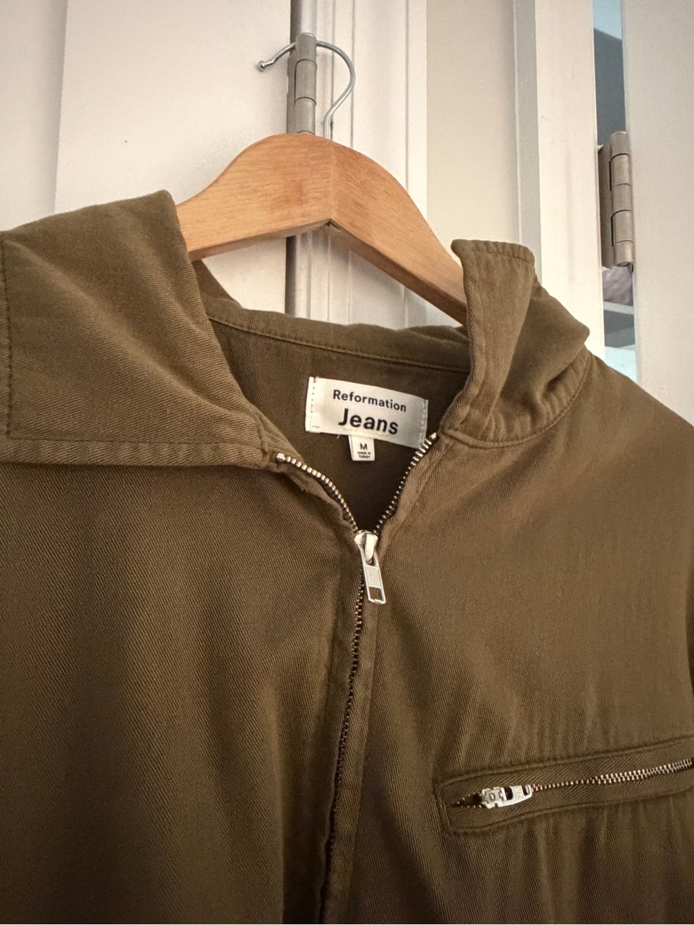 Reformation M Olive Green Women's bomber - Picture 4 of 4
